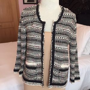 Topshop tweed cardigan blazer - 6